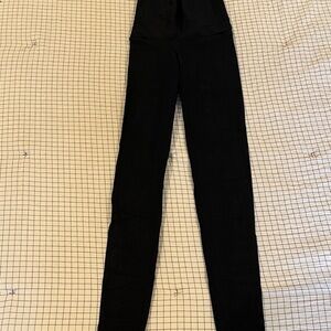 Black Snake Skin Detail High-Waisted Leggings